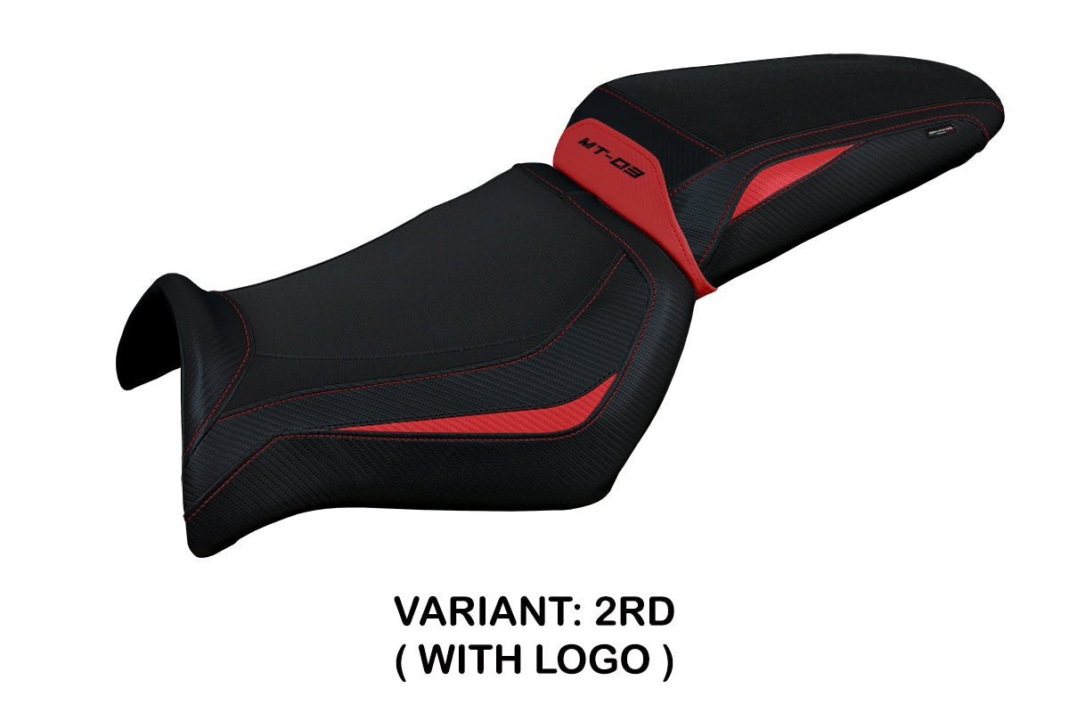Yamaha MT-03 FZ03 2006-2014 Seat Cover Tappezzeria Italia in Red