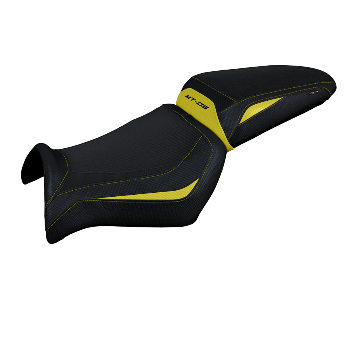 Yamaha MT-03 FZ03 2006-2014 Seat Cover Tappezzeria Italia Comfort in Yellow