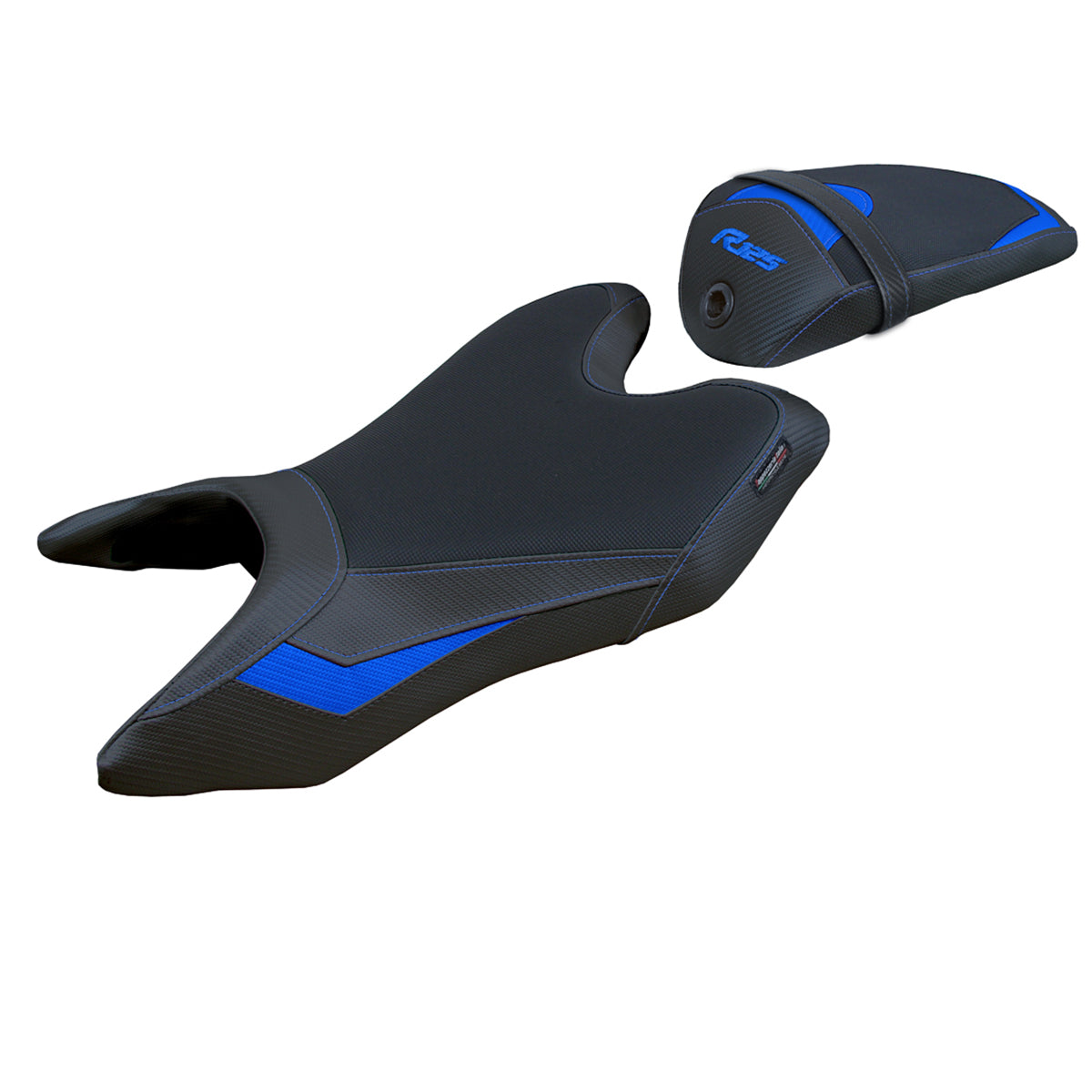 Yamaha YZF R125 2019-2023 Seat Cover Tappezzeria Italia Comfort in Blue