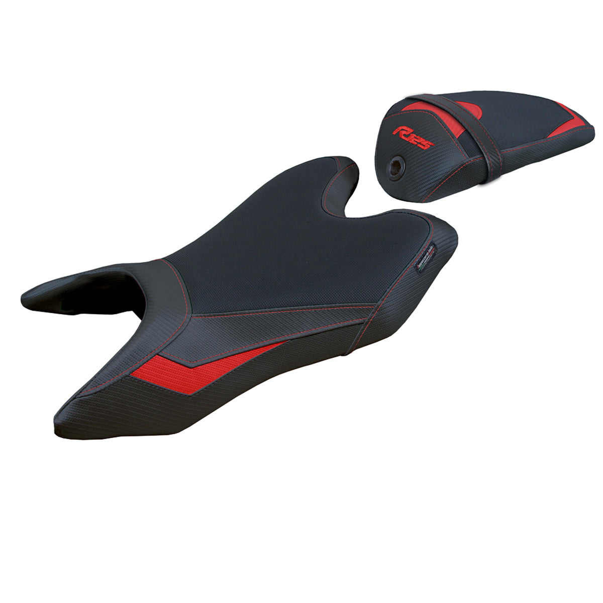 Yamaha YZF R125 2019-2023 Seat Cover Tappezzeria Italia Comfort in Red