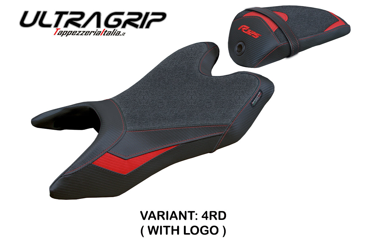 Yamaha YZF R125 2019-2023 Seat Cover Tappezzeria Italia Ultragrip in Red
