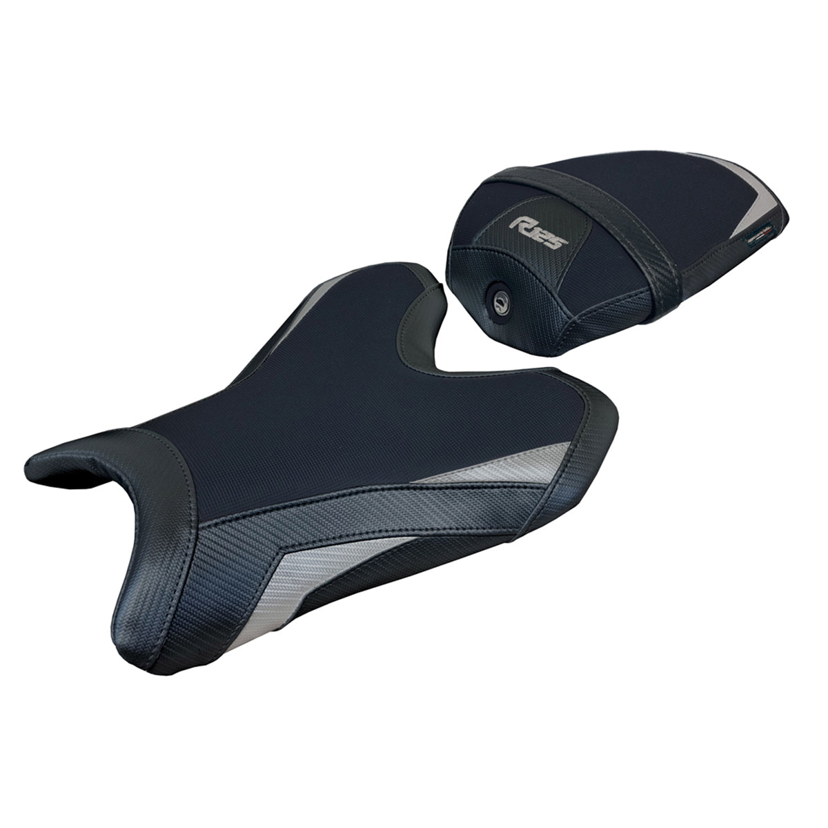 Yamaha R125 2024 Seat Cover Tappezzeria Comfort Grey Black