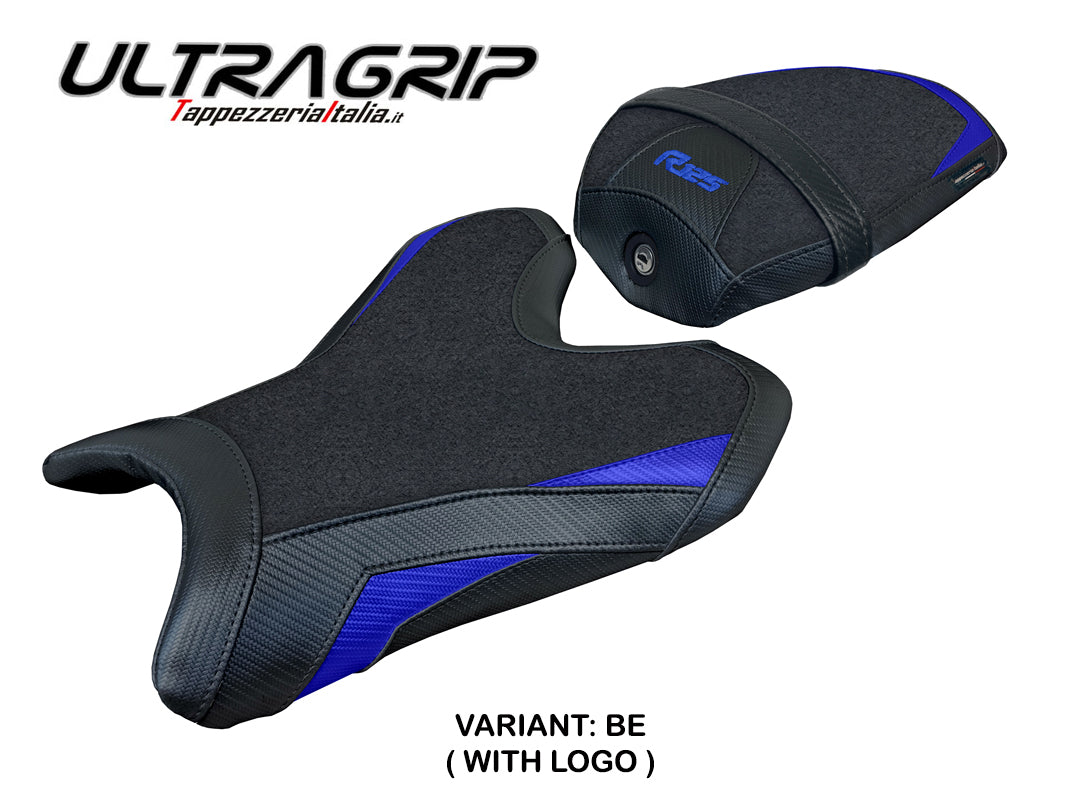 Yamaha R125 2024 Seat Cover Tappezzeria Ultragrip Blue Black