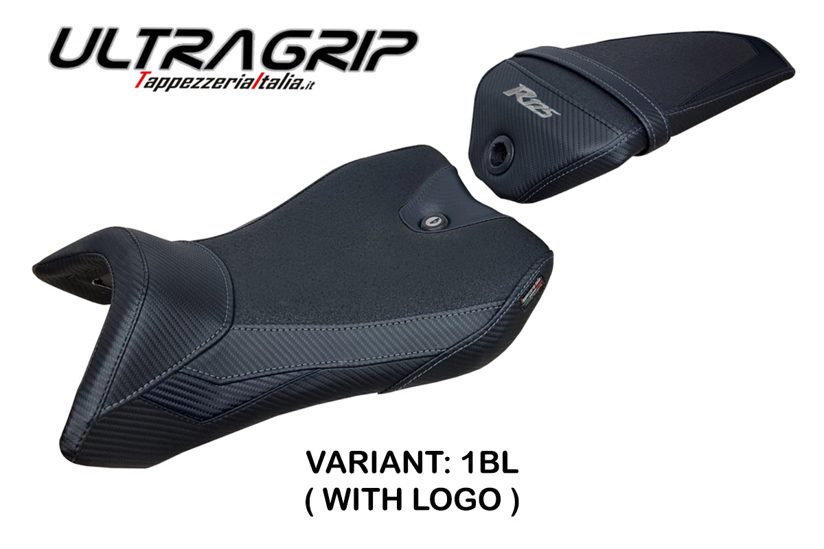 Yamaha YZF R125 2016-2018 Seat Cover Tappezzeria Italia Ultragrip in Black