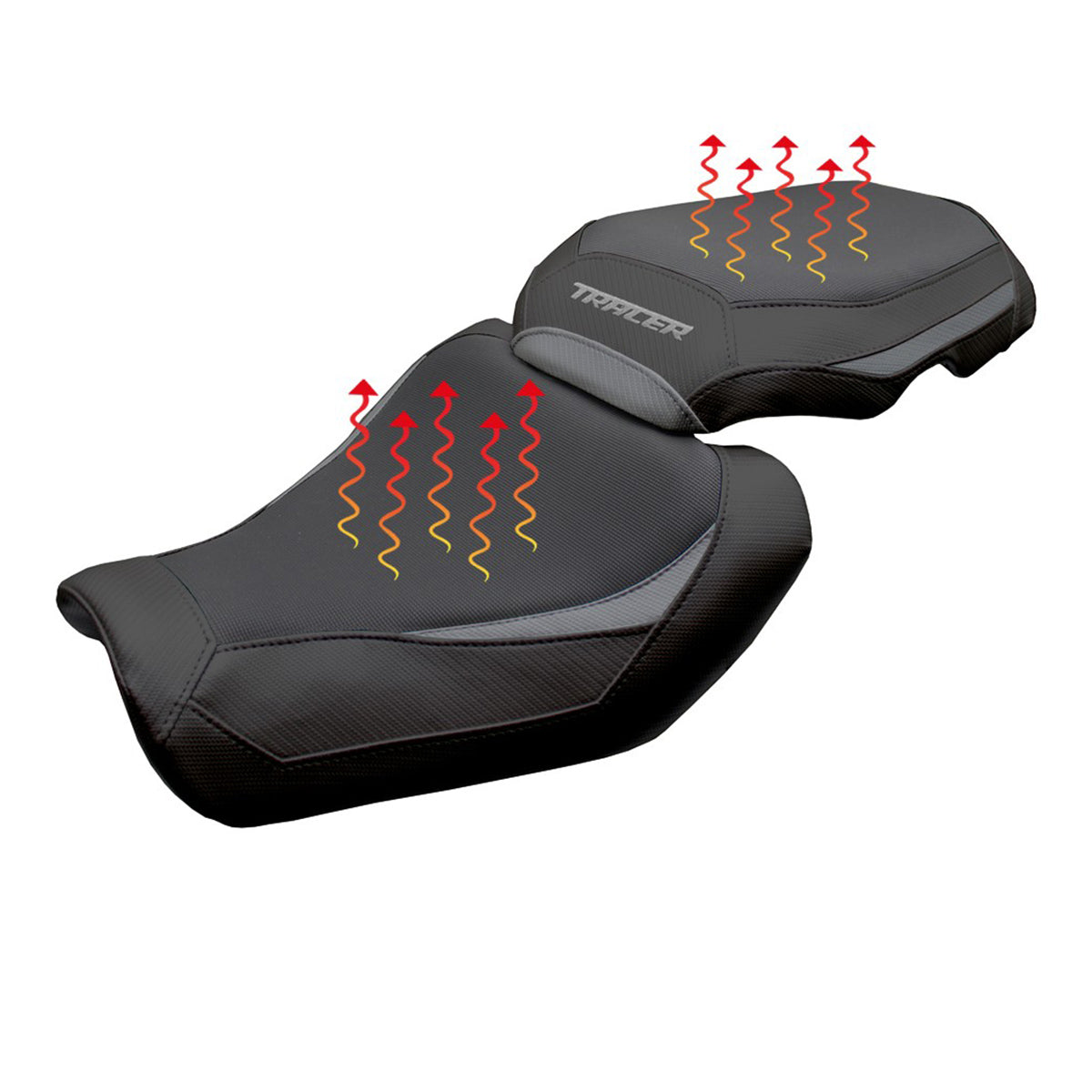 Yamaha Tracer 9 / 9 GT 2025 Seat Cover Tappezzeria Heating Comfort Grey Black