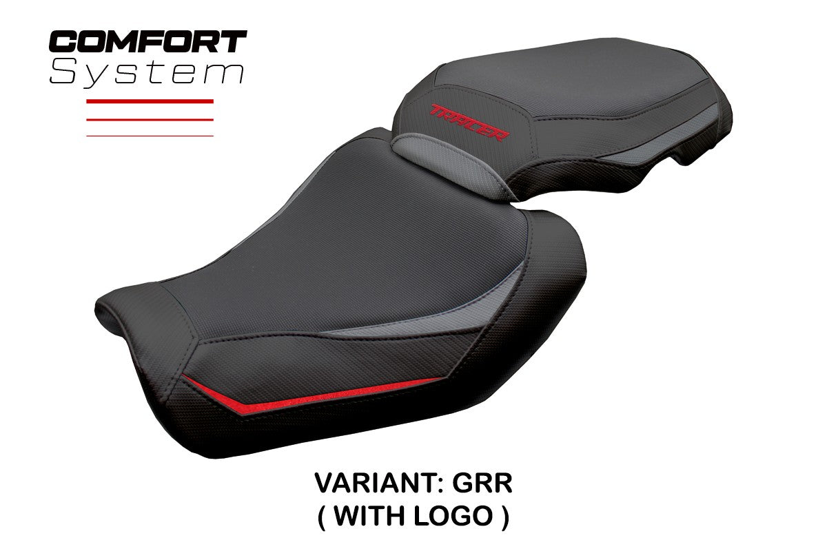 Yamaha Tracer 9 / 9 GT 2025 Seat Cover Tappezzeria Comfort Grey Red Black