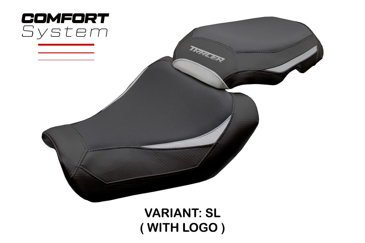 Yamaha Tracer 9 / 9 GT 2025 Seat Cover Tappezzeria Comfort Silver Black