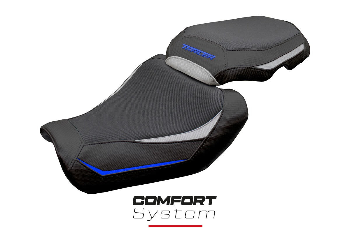 Yamaha Tracer 9 / 9 GT 2025 Seat Cover Tappezzeria Comfort Silver Blue Black