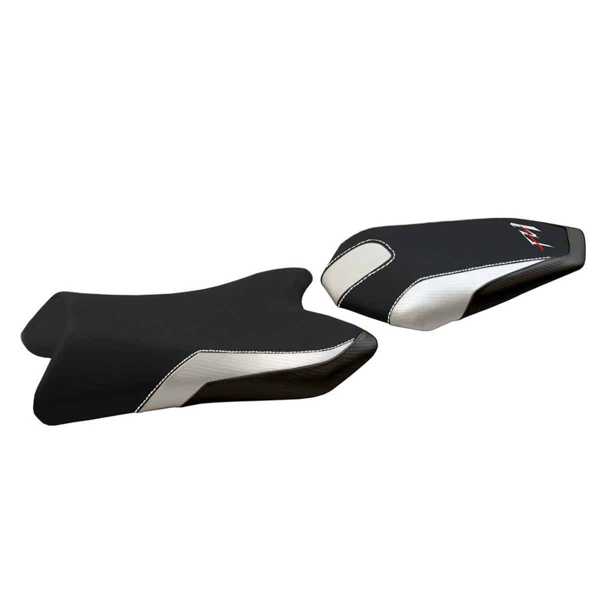 Yamaha FZ1 2006-2016 Seat Cover Tappezzeria Italia in White and Black