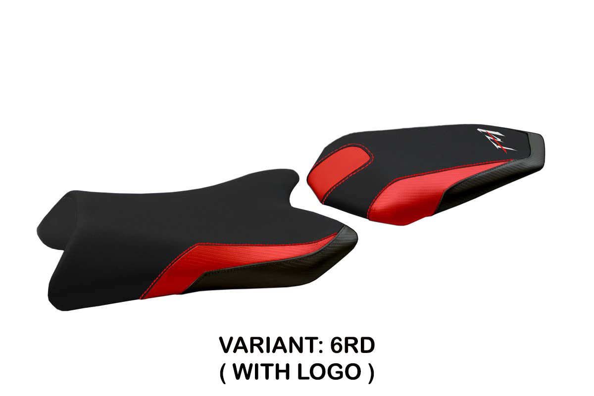 Yamaha FZ1 2006-2016 Seat Cover Tappezzeria Italia in Red and Black
