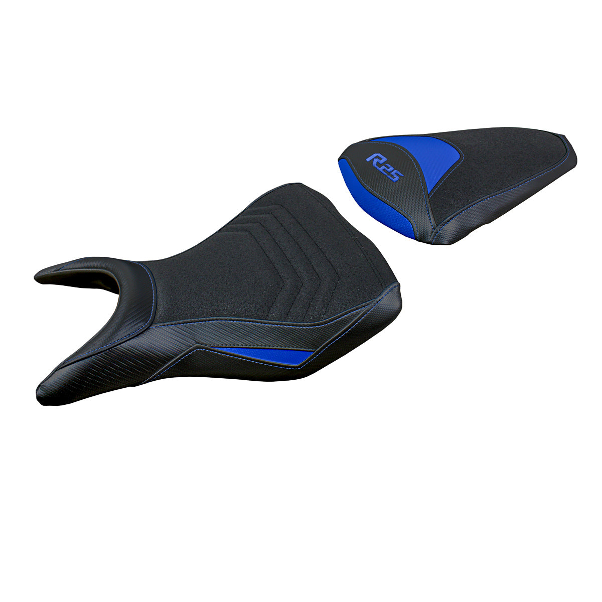 Yamaha YZF R25 2014-2020 Seat Cover Tappezzeria Italia Ultragrip in Blue