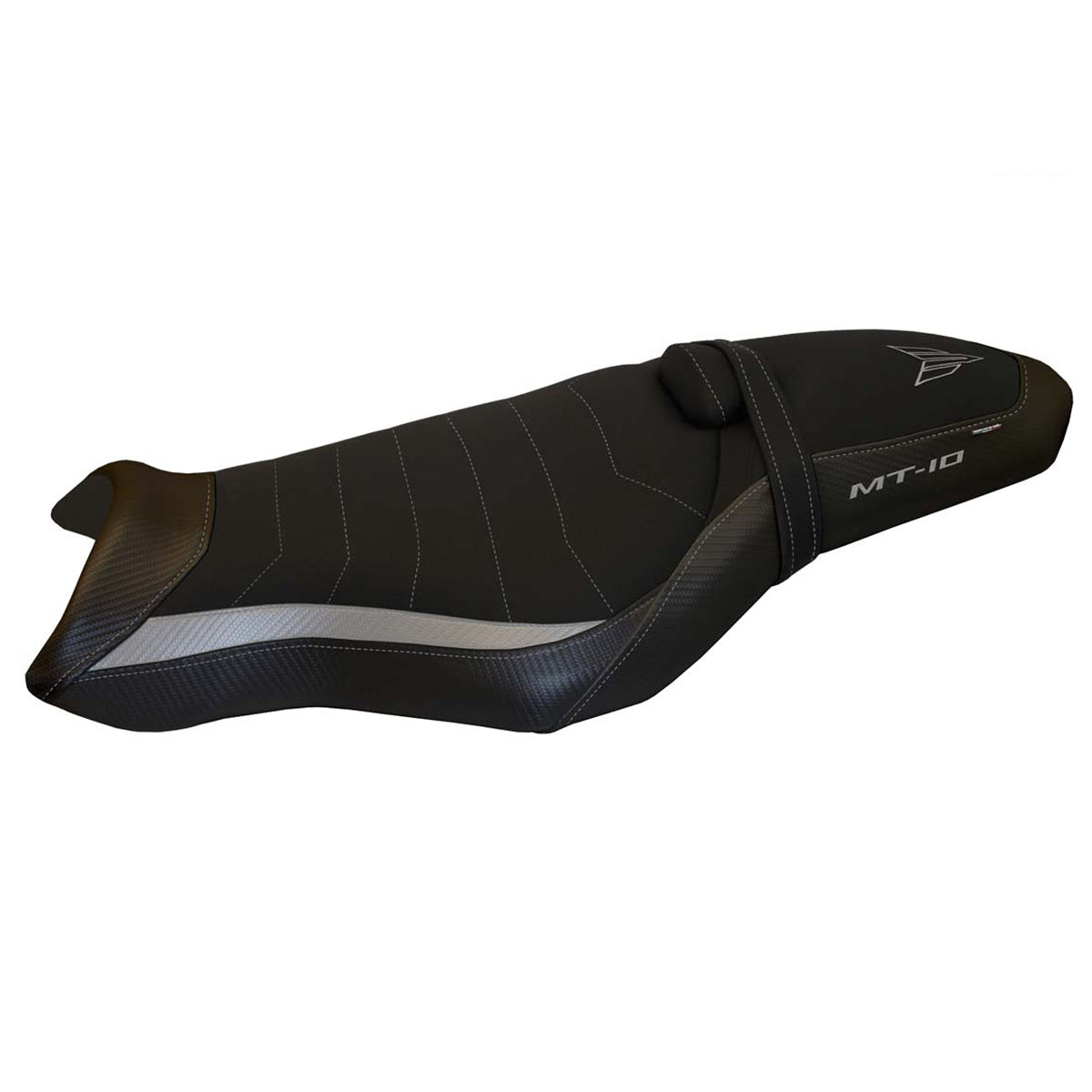 Yamaha MT-10 FZ10 2017-2025 Seat Cover Tappezzeria Italia Comfort in Silver