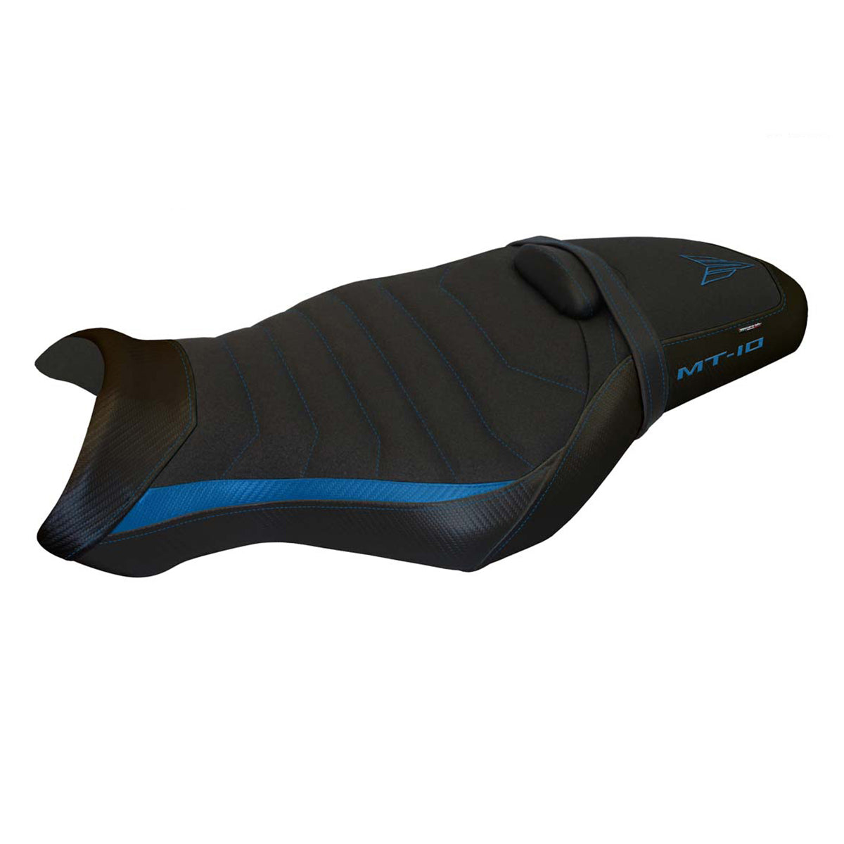 Yamaha MT-10 FZ10 2017-2025 Seat Cover Tappezzeria Italia Ultragrip in Blue