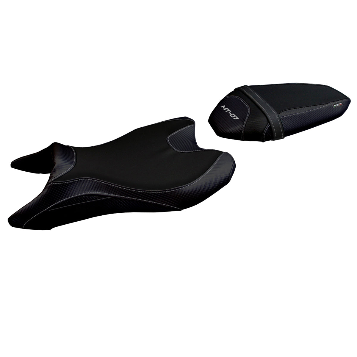 Yamaha MT-07 FZ07 2018-2024 Seat Cover Tappezzeria Italia Comfort in Black