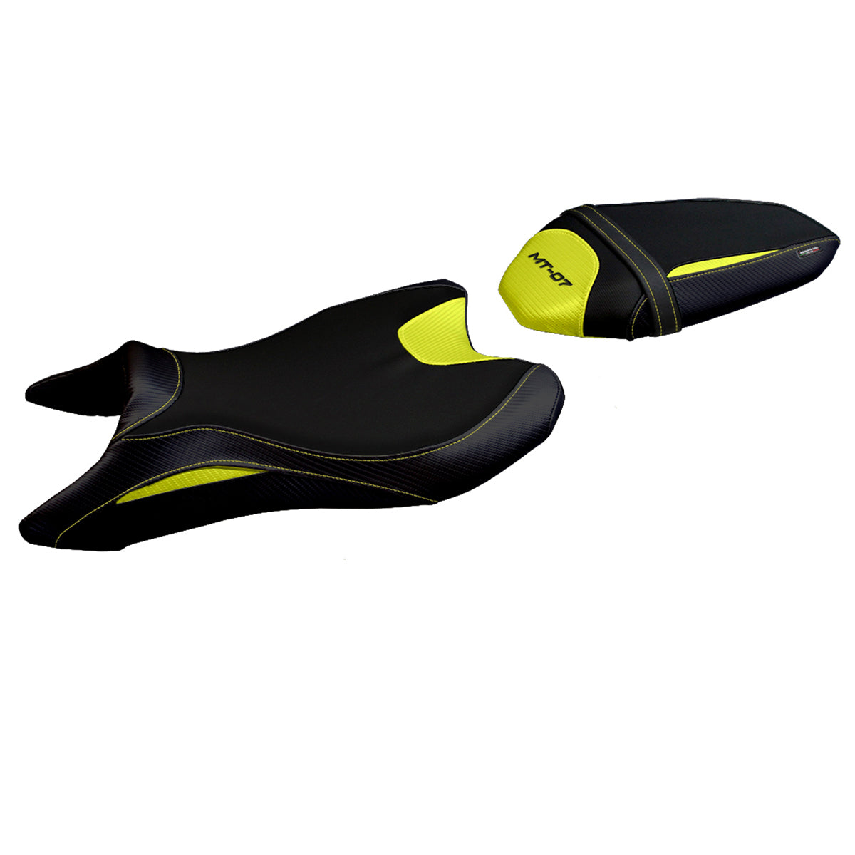 Yamaha MT-07 FZ07 2018-2024 Seat Cover Tappezzeria Italia Comfort in Yellow