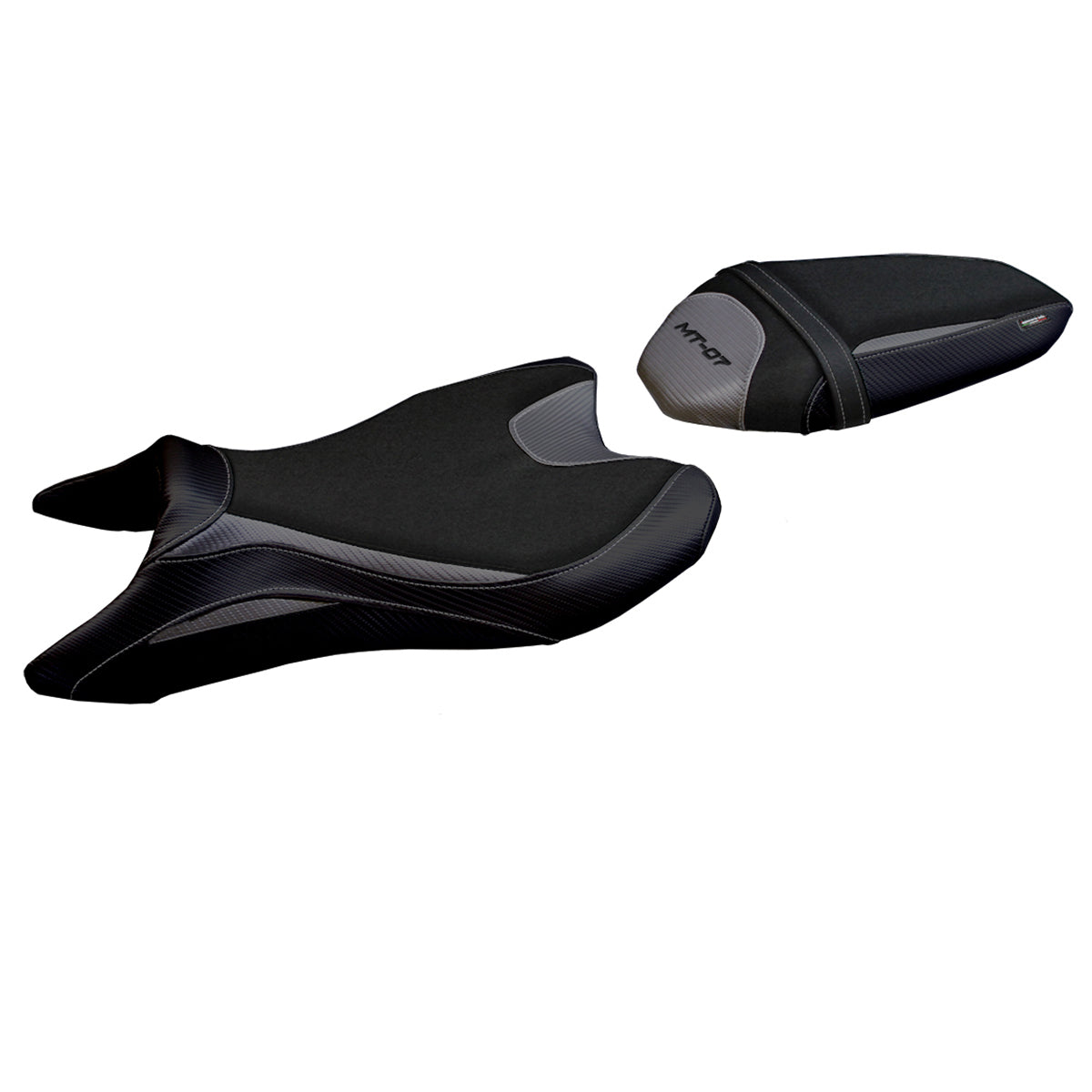 Yamaha MT-07 FZ07 2018-2024 Seat Cover Tappezzeria Italia Ultragrip in Grey