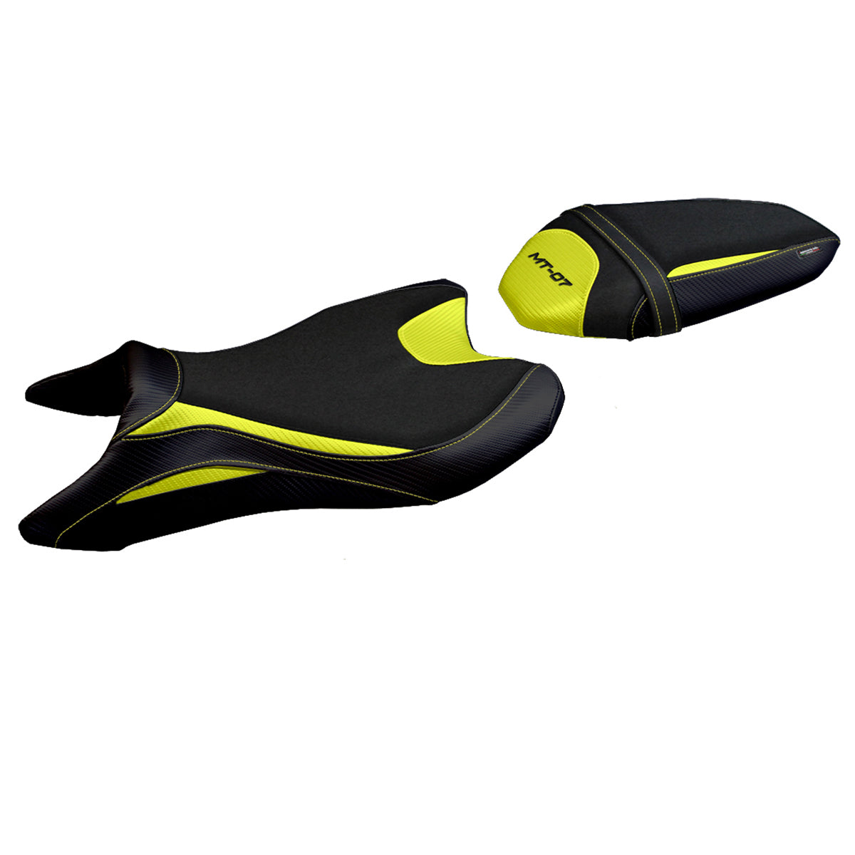 Yamaha MT-07 FZ07 2018-2024 Seat Cover Tappezzeria Italia Ultragrip in Yellow