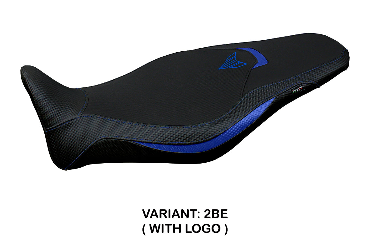 Yamaha MT-09 FZ09 2021-2023 Seat Cover Tappezzeria Italia in Blue and Black