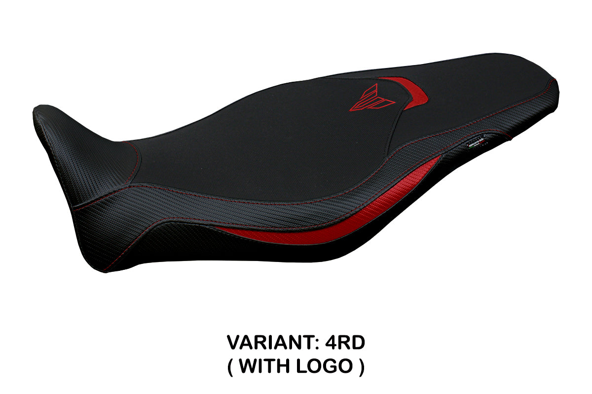 Yamaha MT-09 FZ09 2021-2023 Seat Cover Tappezzeria Italia in Red and Black