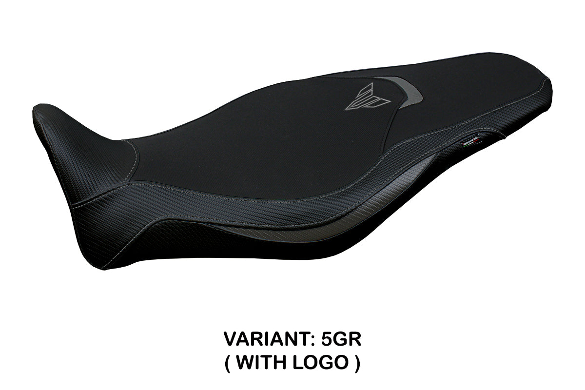 Yamaha MT-09 FZ09 2021-2023 Seat Cover Tappezzeria Italia in Grey and Black