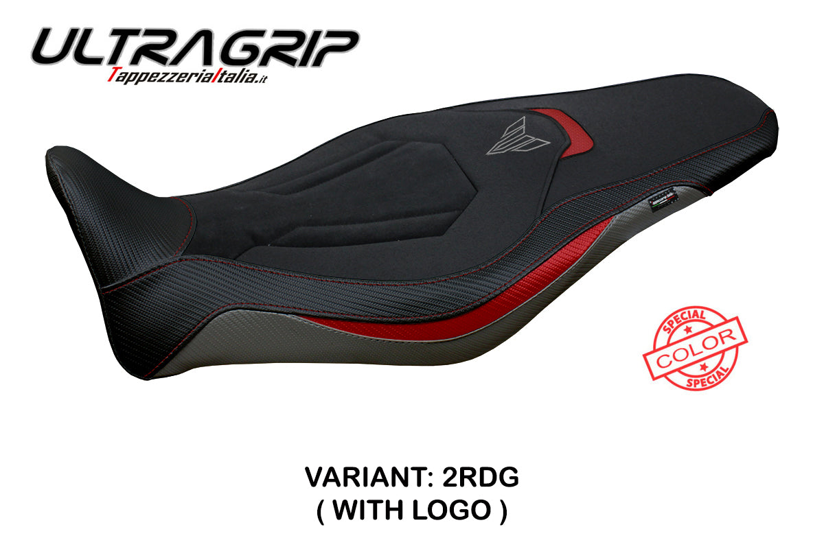 Yamaha MT-09 FZ09 2021-2023 Seat Cover Tappezzeria Italia Ultragrip in Red, Grey and Black