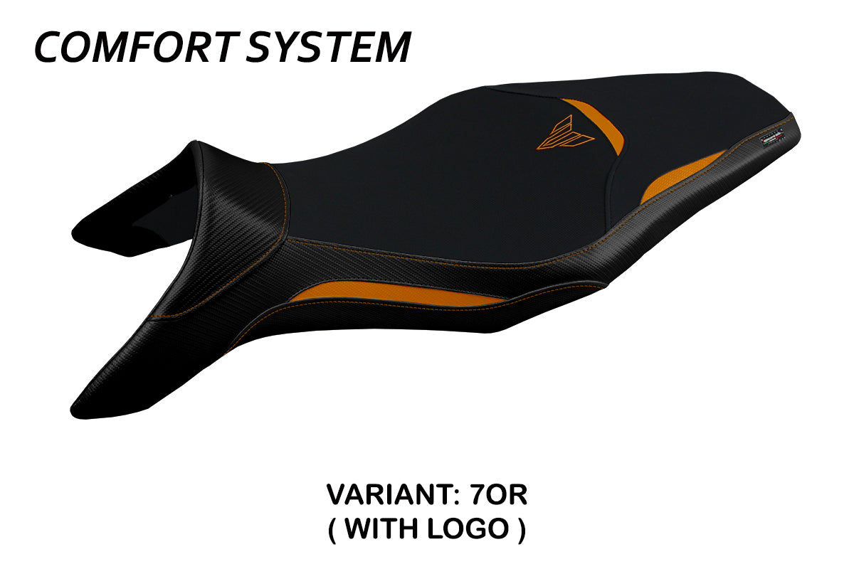 Yamaha MT-09 FZ09 2013-2020 Seat Cover Tappezzeria Italia Comfort in Orange