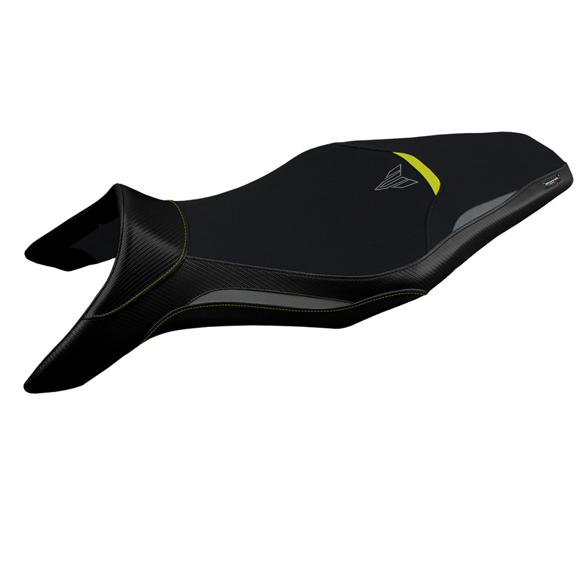 Yamaha MT-09 FZ09 2013-2020 Seat Cover Tappezzeria Italia in Grey and Yellow