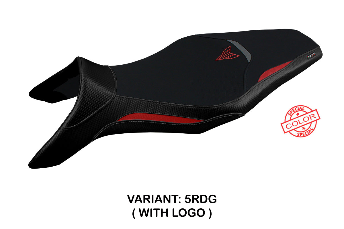 Yamaha MT-09 FZ09 2013-2020 Seat Cover Tappezzeria Italia in Red and Grey