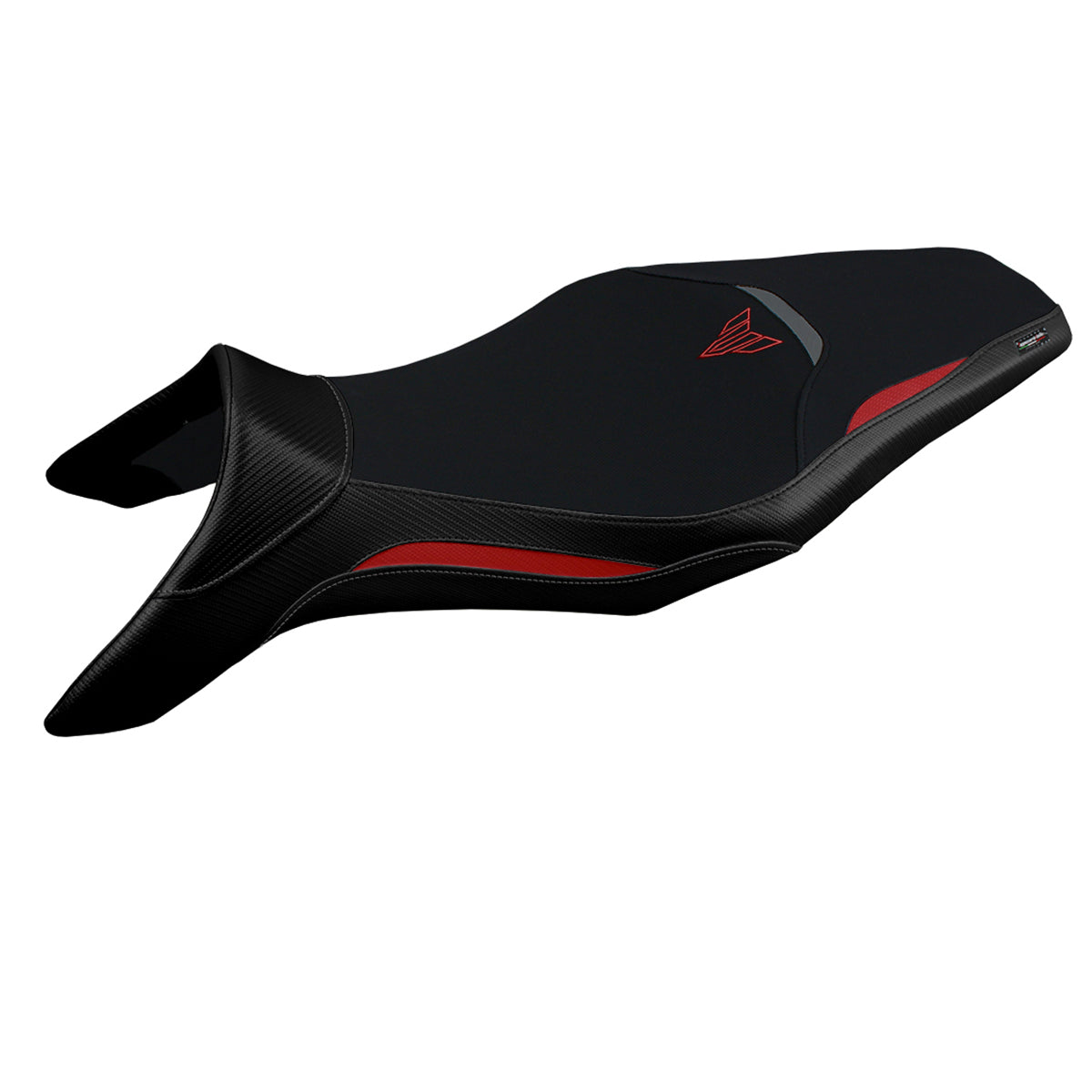 Yamaha MT-09 FZ09 2013-2020 Seat Cover Tappezzeria Italia Comfort in Red and Grey