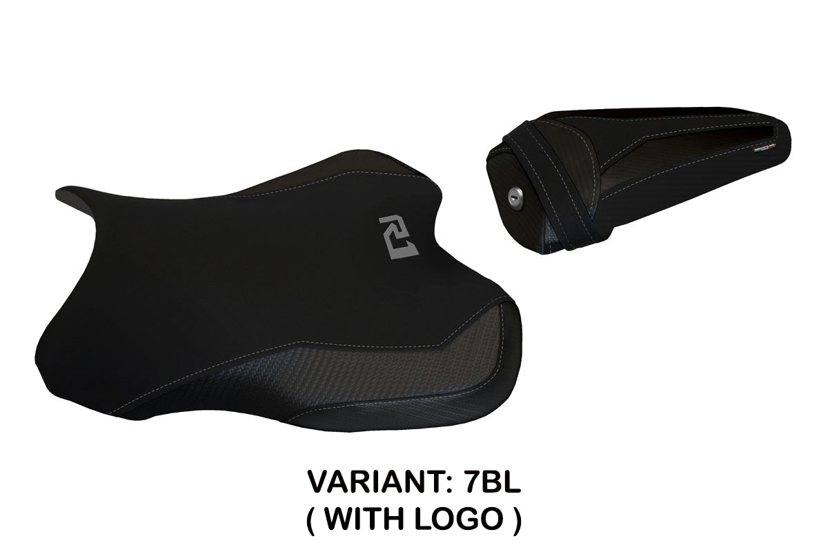 Yamaha YZF R1 2015-2025 Seat Cover Tappezzeria Italia in Black