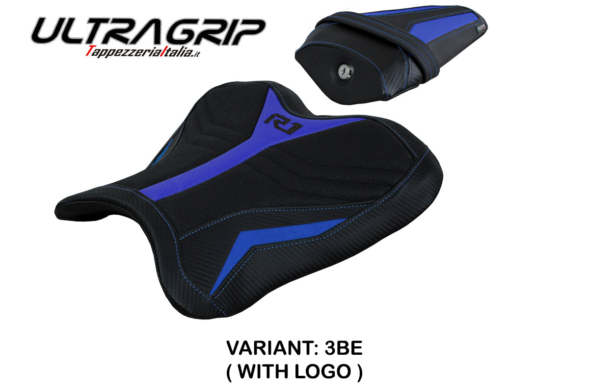 Yamaha YZF R1 2015-2025 Seat Cover Tappezzeria Italia ini Ultragrip Blue