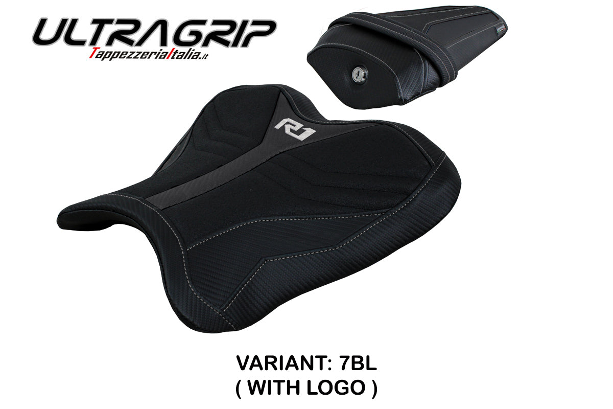 Yamaha YZF R1 2015-2025 Seat Cover Tappezzeria Italia Ultragrip in Black