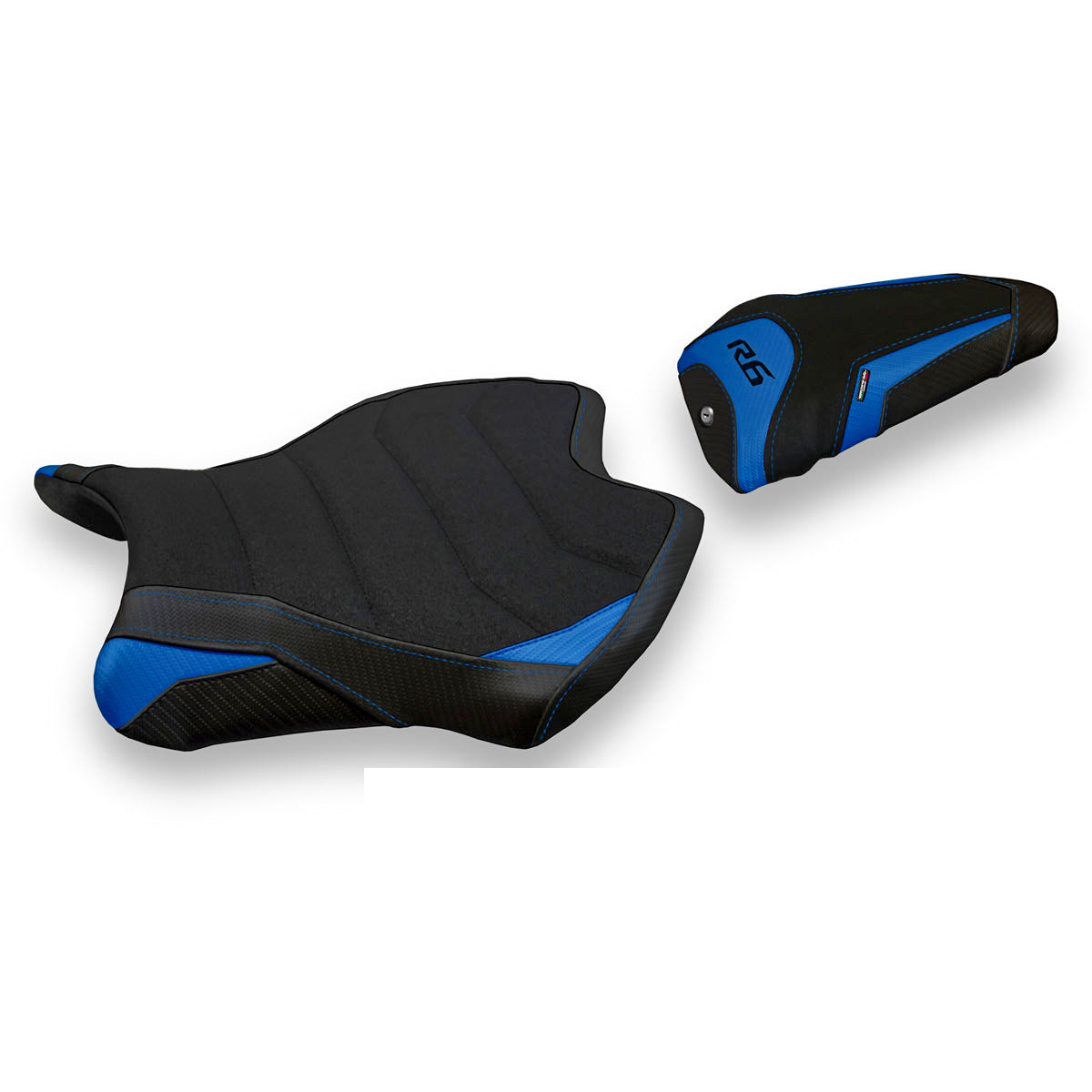 Yamaha YZF R6 2017-2025 Seat Cover Tappezzeria Italia Ultragrip in Blue