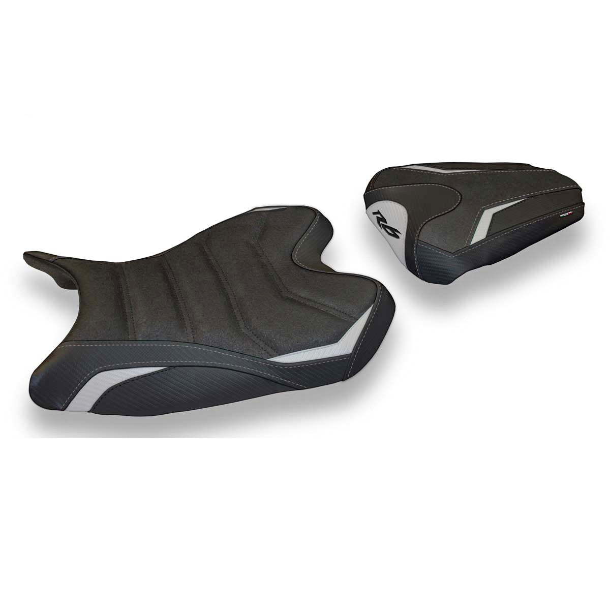 Yamaha YZF R6 2008-2016 Seat Cover Tappezzeria Italia Ultragrip in Silver
