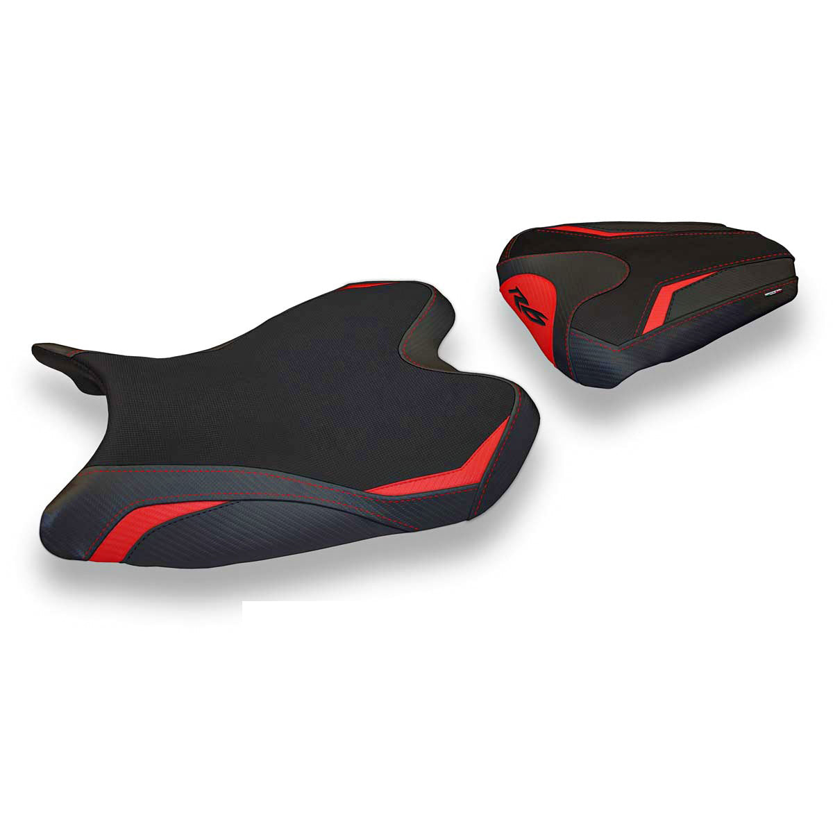 Yamaha YZF R6 2008-2016 Seat Cover Tappezzeria Italia in Red and Black