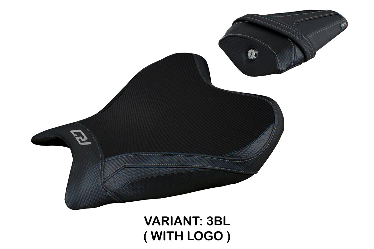 Yamaha YZF R7 2021-2025 Seat Cover Tappezzeria Italia in Black