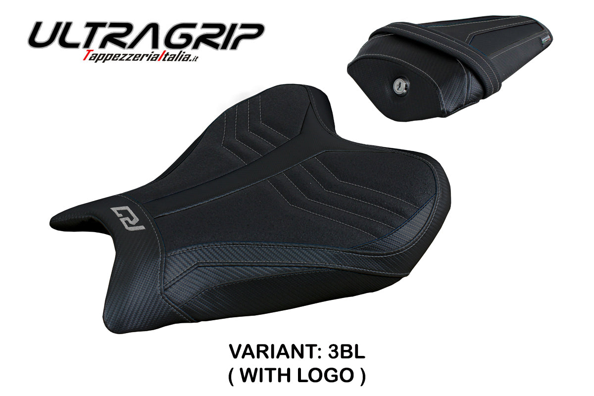 Yamaha YZF R7 2021-2025 Seat Cover Tappezzeria Italia Ultragrip in Black