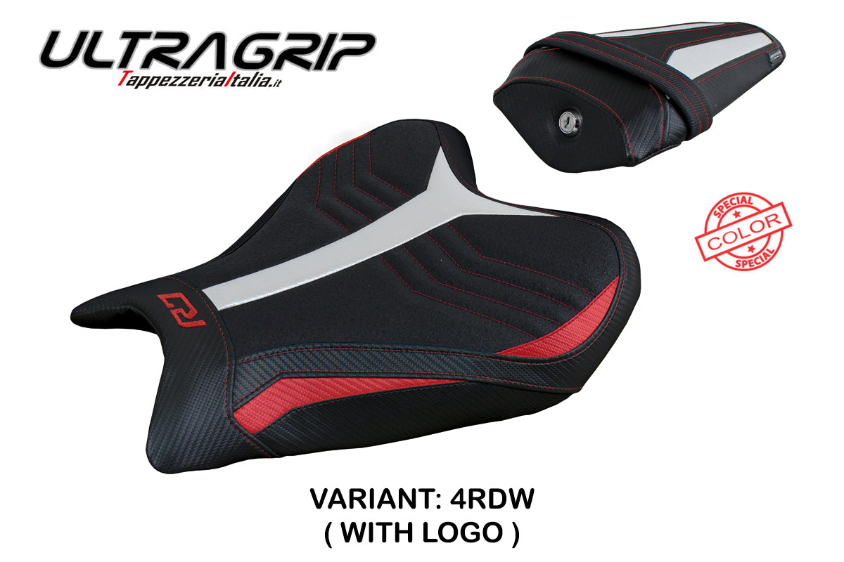 Yamaha YZF R7 2021-2025 Seat Cover Tappezzeria Italia Ultragrip in Red, White and Black SE