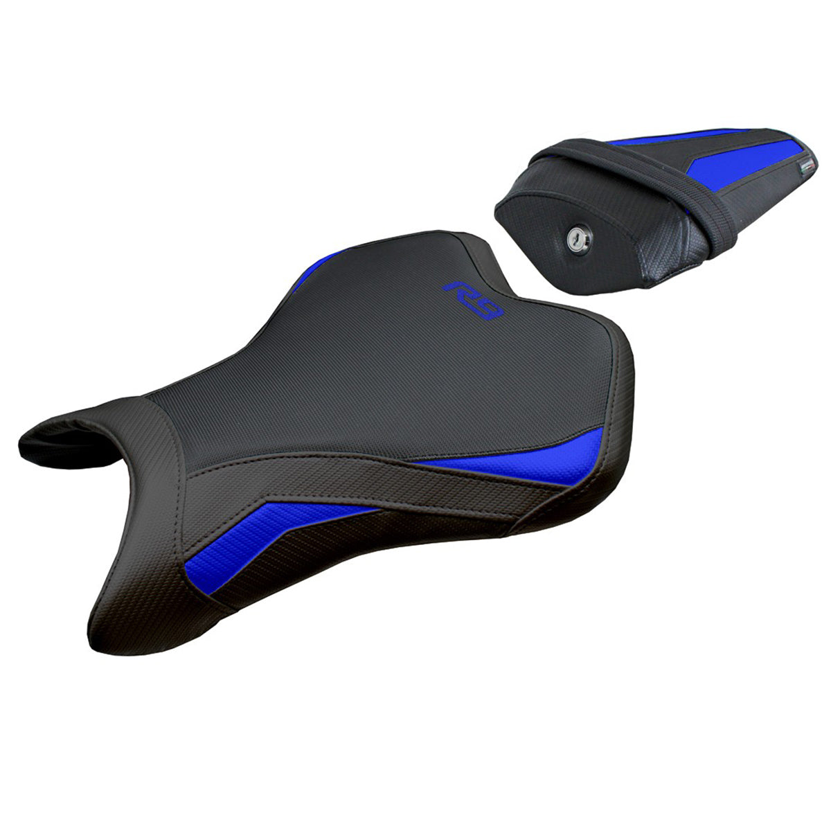 Yamaha R9 2025 Seat Cover Tappezzeria Blue Black