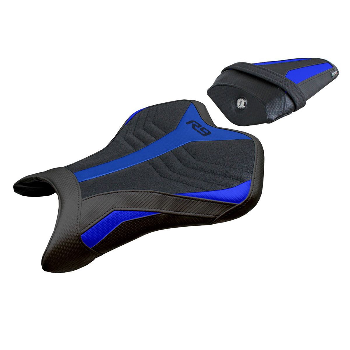 Yamaha R9 2025 Seat Cover Tappezzeria Ultragrip Blue Black