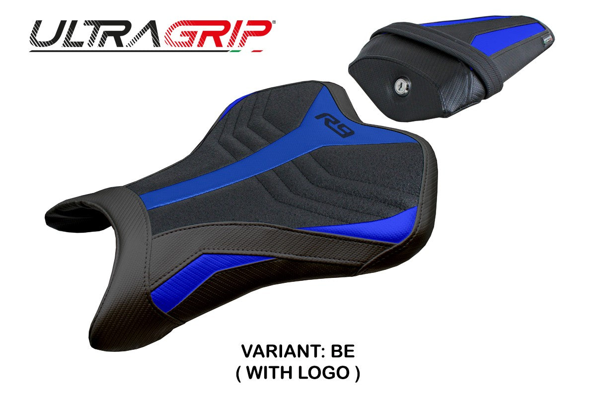 Yamaha R9 2025 Seat Cover Tappezzeria Ultragrip Blue Black