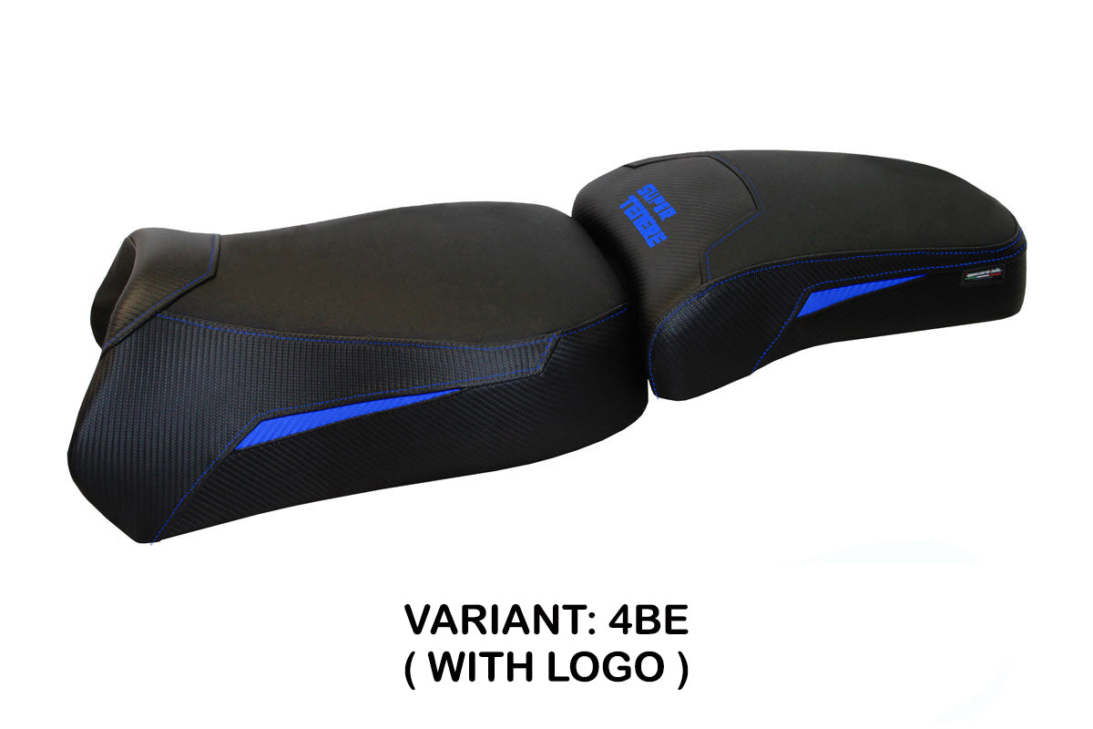 Yamaha Super Tenere 1200 2010-2020 Seat Cover Tappezzeria Italia in Blue and Black