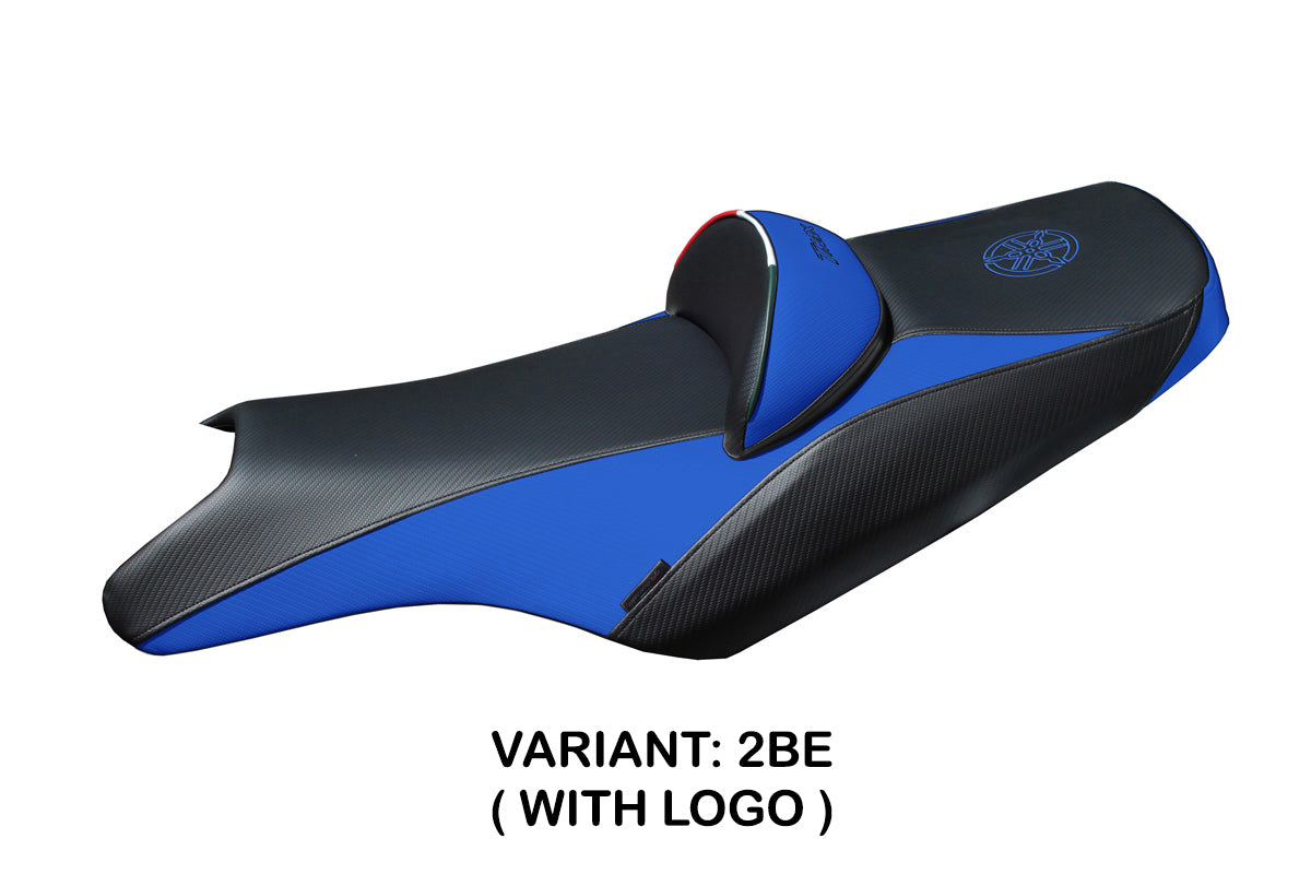Yamaha T-Max 2008-2016 Seat Cover Tappezzeria Italia in Blue and Black