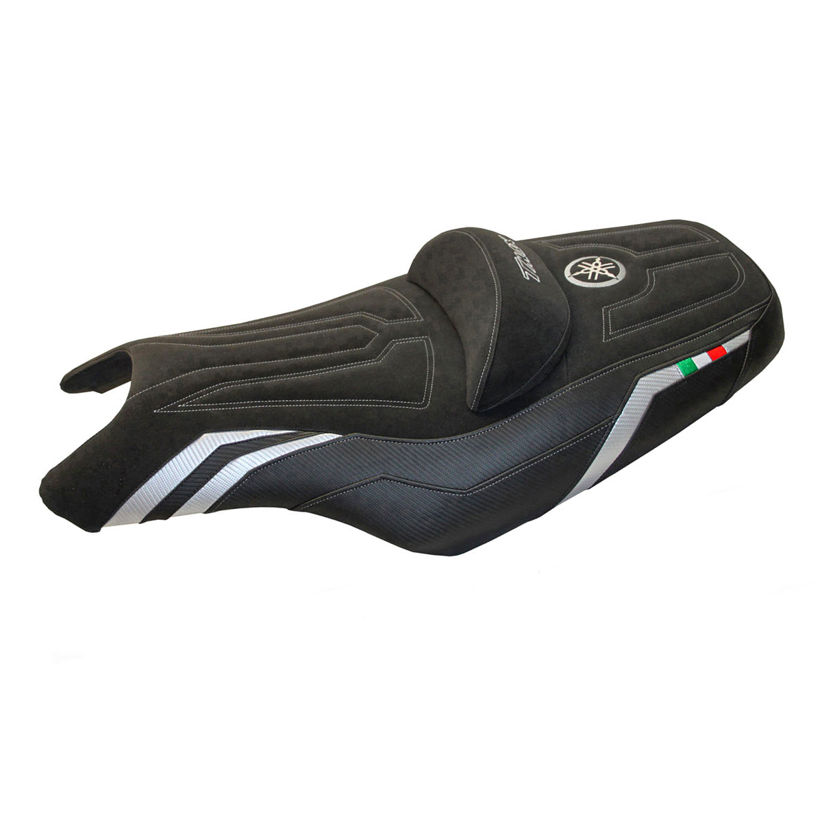 Yamaha T-Max 2008-2016 Seat Cover Tappezzeria Italia Comfort in Silver