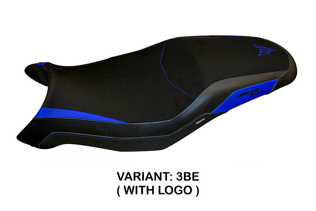Yamaha Tracer 700 2016-2020 Seat Cover Tappezzeria Italia in Blue and Black