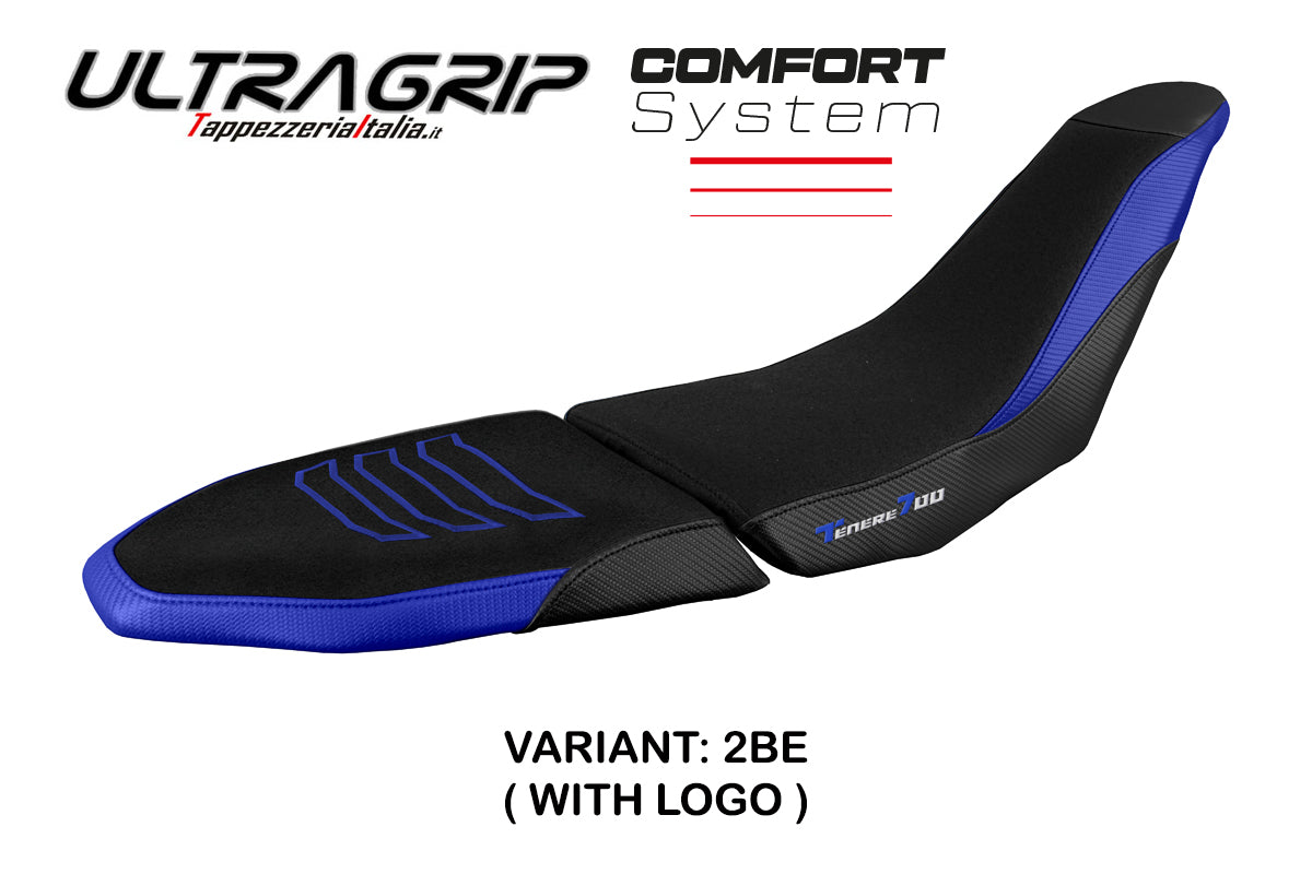 Yamaha Tenere 700 Raid 2022-2025 Seat Cover Tappezzeria Italia Comfort Ultragrip in Blue