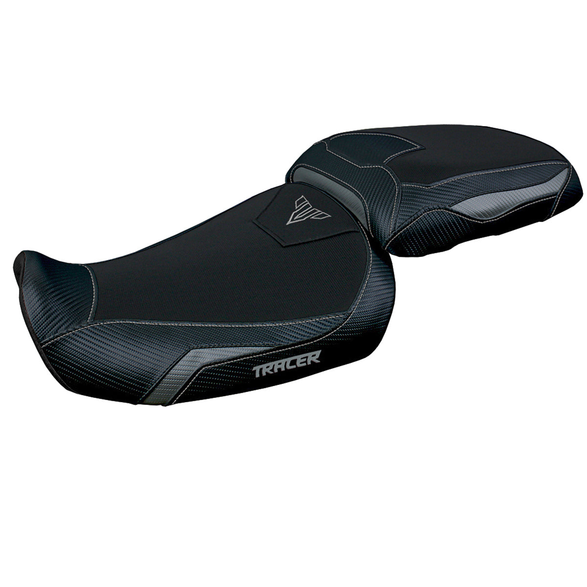Yamaha Tracer 9 9GT 2021-2024 Seat Cover Tappezzeria Italia in Grey and Black
