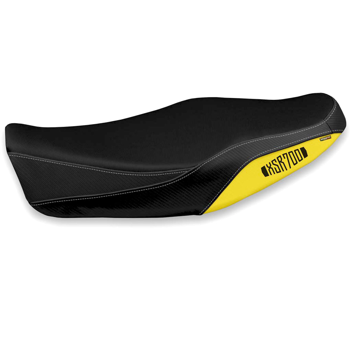 Yamaha XSR 700 2016-2020 Seat Cover Tappezzeria Italia in Yellow and White