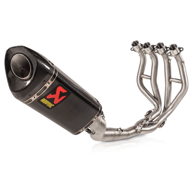 Akrapovic Exhaust Kawasaki ZX4R ZX4RR 2023 2024 Racing Line System in Carbon S-K2R3-APC