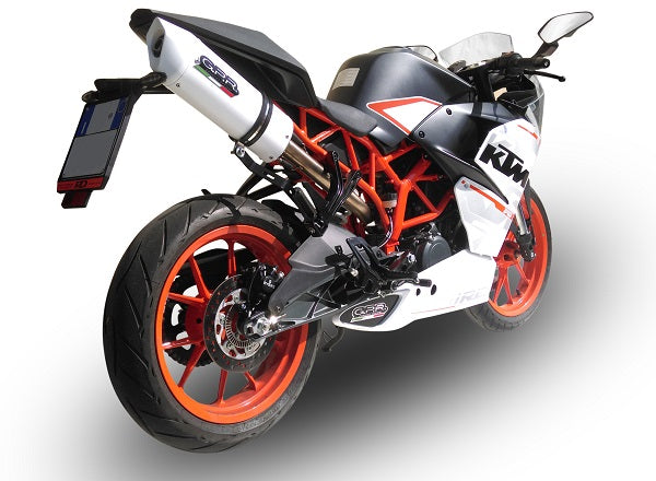 KTM Rc 390 2015-2016 Exhaust GPR Slip-on Albus Ceramic